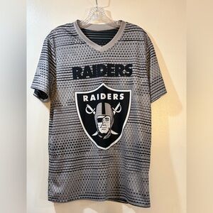 Las Vegas Raiders Reversible Flag Football Jersey Youth Sz XL